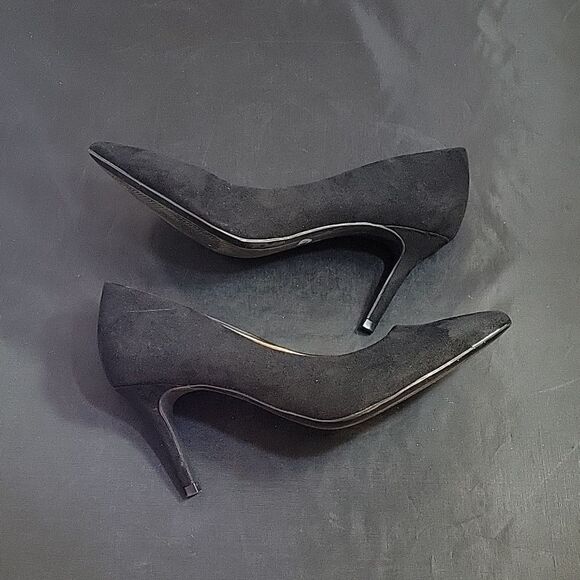 H&M WOMEN"S POINTED TOE LOW KITTEN HEEL DRESS PUMP - Picture 12 of 14